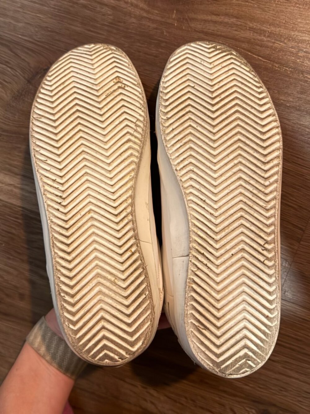 Zadig & Voltaire White Tennis Shoes size 38 - Picture 4 of 4